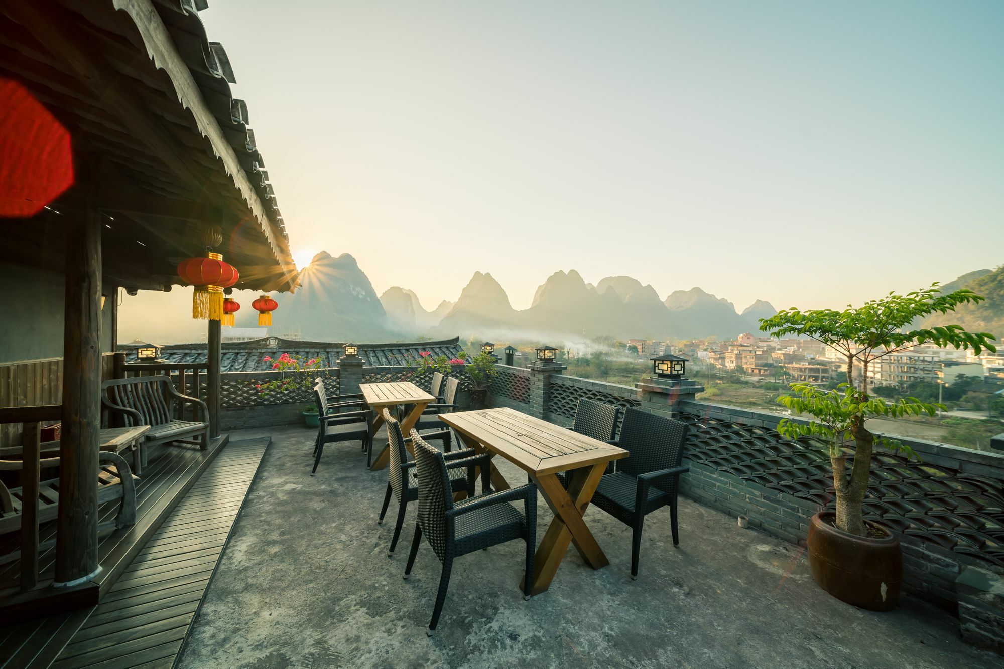 Yangshuo Mountain Nest Boutique Hotel Zewnętrze zdjęcie